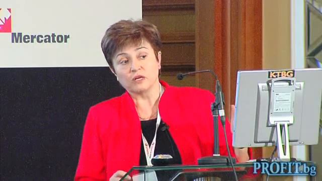 Kristalina Georgieva, vice president and corporate secretary of the World Bank - part 1 смотреть онлайн