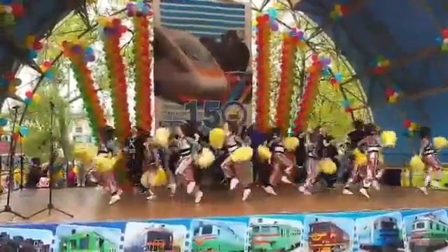 01-05-19 Откр.детской жел.дороги - Танц. кол. Родзиночка смотреть онлайн