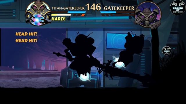 Shadow Fight 2 Titan Gatekeeper Vs Gatekeeper смотреть онлайн