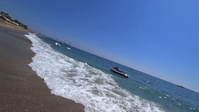 ПРОГУЛКА ПО БЕРЕГУ МОРЯ. ТУРЦИЯ ИЮЛЬ 2017. смотреть онлайн