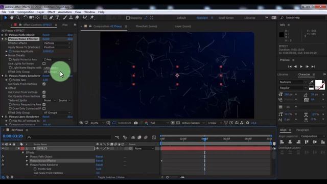 Space Plexus Text Animation in After Effects - After Effects Tutorial - 100% Free Plugin смотреть онлайн