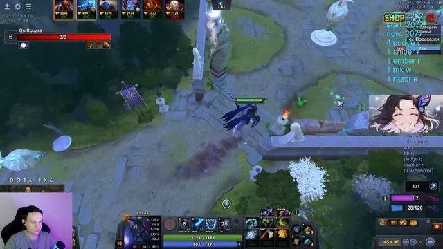 ОБЗОР НОВОГО ГЕРОЯ РАЗОР В DOTA 1X6 / RAZE1X6 ИГРАЕТ НА RAZOR (R)