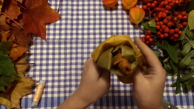 Как сделать розы из кленовых листьев. Поделки на осень/(Эмилия) Crafts Easy смотреть онлайн
