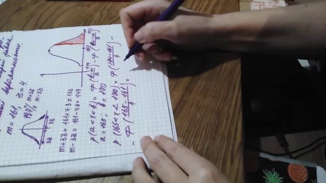 Нормальное распределение. Задача 10 экзаменационного билета смотреть онлайн