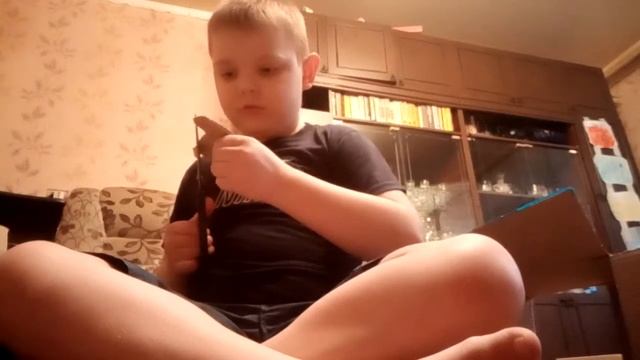 Делаю из картона меч смотреть онлайн