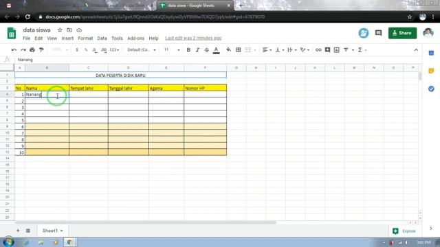 Mengerjakan Satu File Excel Bersama Sama Online смотреть онлайн