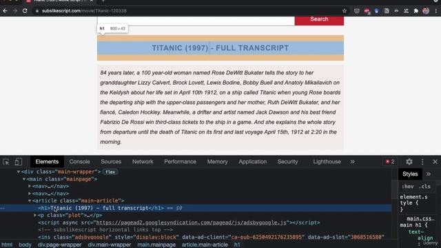 2. Introduction to Beautiful Soup - 5. How to Scrape a Single Page смотреть онлайн