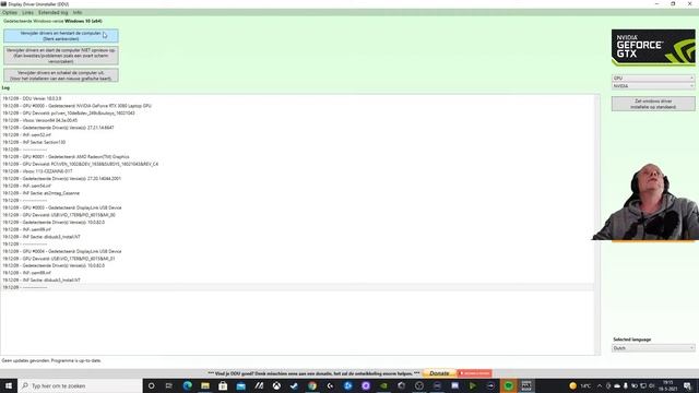 Display Driver Uninstaller 18.0.3.9 to remove old Graphic drivers Nvidia or AMD смотреть онлайн