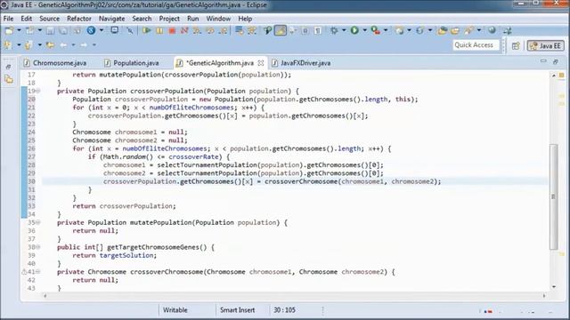 Genetic Algorithms (02) + JavaFX - JAVA Prototype Project смотреть онлайн