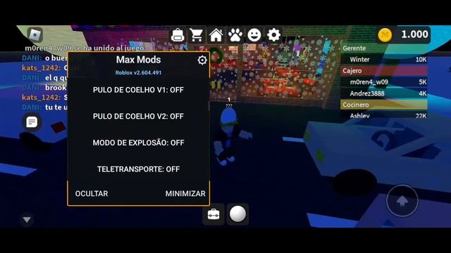? (MOD MENU) ? ULTIMA VERSION ROBLOX ACTUALIZADO/ROBUX INFINITOS/FLY/MULTI JUMP /KEVIN MIS JUEGOS ? смотреть онлайн