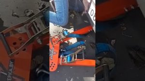 Обзор жесткой сцепки от клиента. Первая установка.