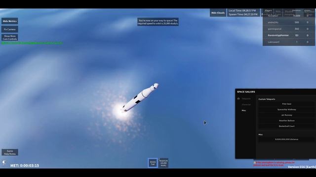 ROBLOX SPACE SAILORS Script (WORKING!) смотреть онлайн