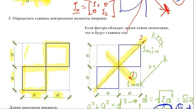 ТМ - 14-0 - Геометрические характеристики плоских сечений - Типы заданий смотреть онлайн
