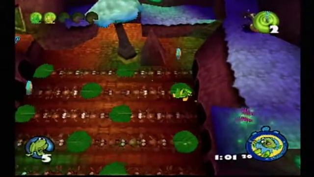 Frogger 2 Time Trial - The Ant's Nest смотреть онлайн