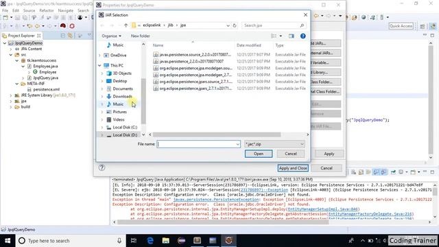 JPQL query demo Example JPA tutorial смотреть онлайн