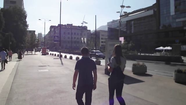Sarajevo cityscape - camera Fuji s3200 смотреть онлайн