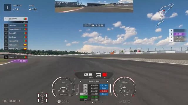 GT GSC S3 - Honda NSX Gr.3 @ Nurburgring GP - Serie 2 - Round 3/3 - Onboard Live