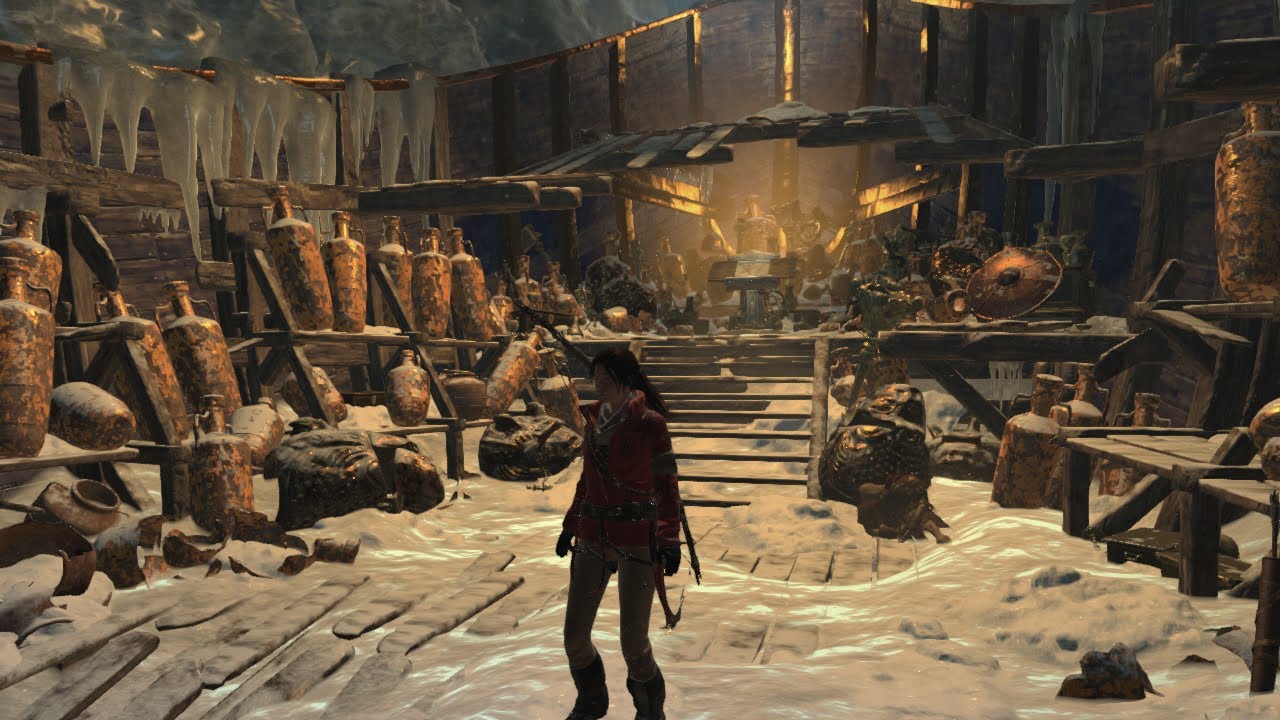 НАШЛИ СОКРОВИЩА НА ЗАМЕРЗШЕМ КОРАБЛЕ В RISE OF THE TOMBRAIDER