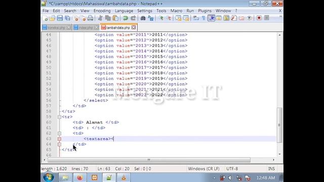 Cara Insert Data ke Database Mysql dengan PHP (2021) смотреть онлайн