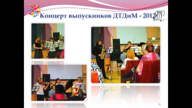 Выпускники-музыканты класса скрипки Дворца творчества смотреть онлайн