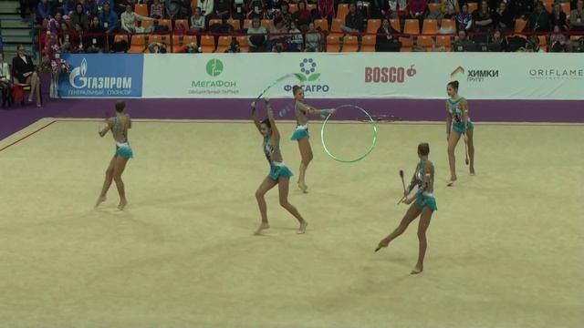 Team Russia, 2 Hoops, 6 Clubs. Grand Prix, 2015, Final, Moscow. Гран При, 2015, Москва, финал.