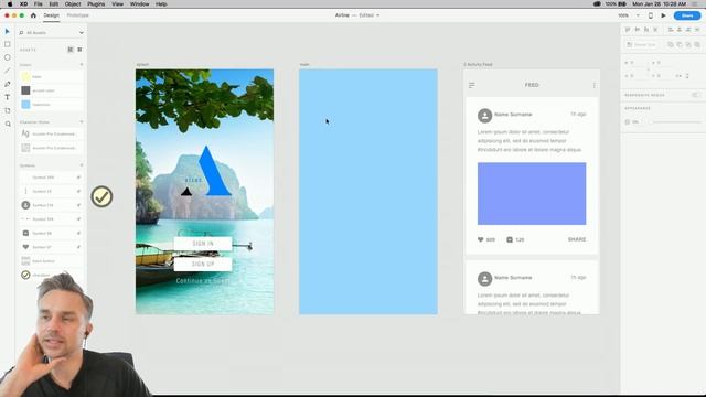 Getting Started in Adobe XD: Working with Assets | Adobe Creative Cloud смотреть онлайн