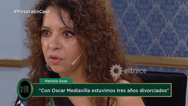 Cuando Patricia Sosa Se Divorció De Mediavilla, Oscar Apareció Con Un Ramo De Flores Y Le Agradeció