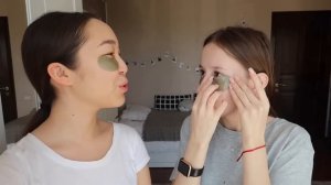 VLOG С ПОДРУГОЙ: ПРИЕХАЛА НА НОЧЕВКУ