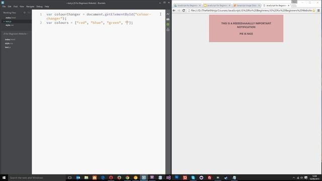 JavaScript Tutorial For Beginners #42 - JavaScript Timers смотреть онлайн