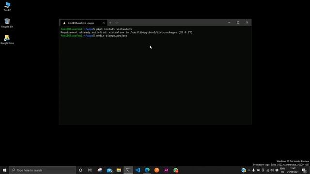 Installing and activating Virtual Environment on Linux/MacOs смотреть онлайн