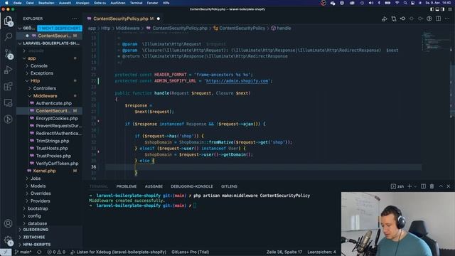 Get your app submitted - Shopify set security headers to protect against clickjacking | L4 Webdesig смотреть онлайн