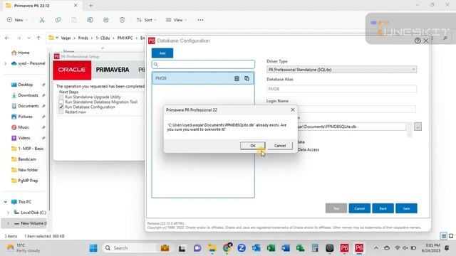 How to install Oracle Primavera P6 V22.21 | Step-by-Step Tutorial смотреть онлайн