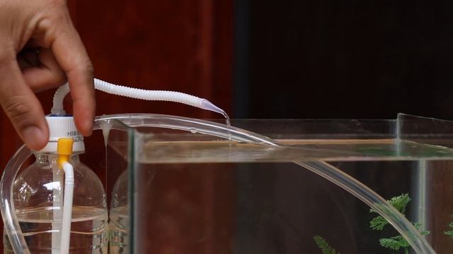 Automatic fountain for aquarium without water pump смотреть онлайн