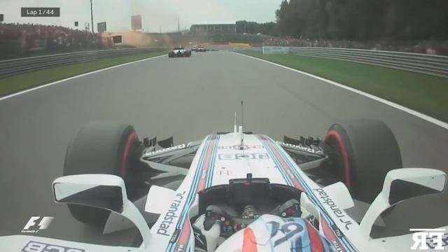 F1 2017 - Felipe Massa Onboard Start Compilation