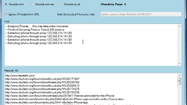 Forum URL Scraper Software смотреть онлайн
