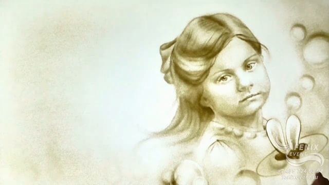 Заказать песочное шоу на детский праздник в Москве - песочное видео поздравление на день рождения смотреть онлайн