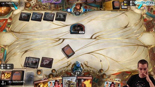 MTG Arena: Historic Mono-Red Madness with Jim Davis смотреть онлайн