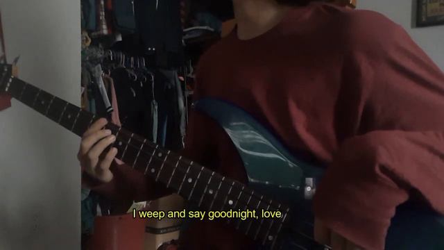 Matt Maltese - As The World Caves In ( Bass Cover With Tabs And Lyrics)