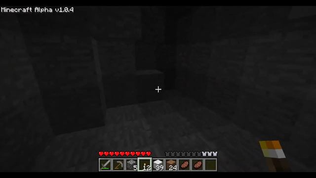 Minecraft ALPHA 1.0.4 (Hardcore) смотреть онлайн