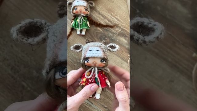 Куклы | Распаковка кукол| Рождественские подарки| Mini Dolls| Christmas doll| Dollmakers смотреть онлайн