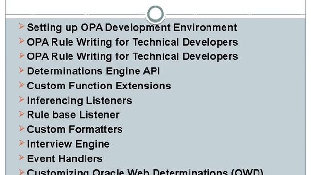 Oracle Policy Automation Online Training смотреть онлайн