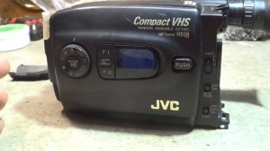 Обзор.Видеокамера JVC Compact VHS GR-AX68.