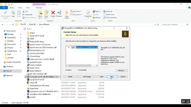 Mongodb installation on windows смотреть онлайн