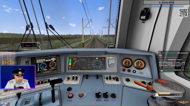 🚂RTrainSim [ VRT, Мультиплеер, ЭП2к-380, Новокузнецк ] 27.02.2024г. 17:00мск. смотреть онлайн