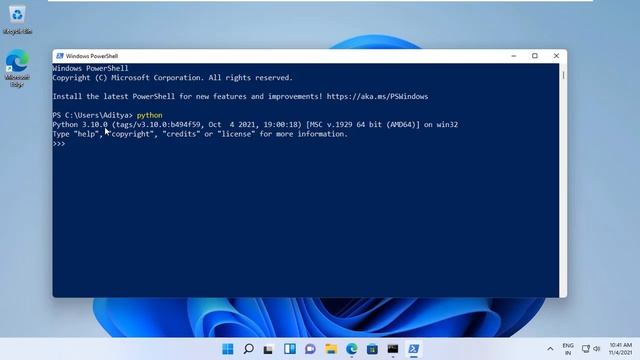 How To Install Python in Windows 11 | Install python windows 11 | python 3.10.0 win 11 смотреть онлайн