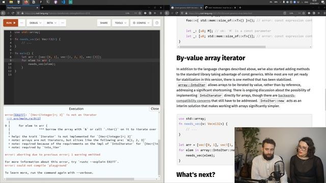 Const generics MVP review | Rust | Programming смотреть онлайн