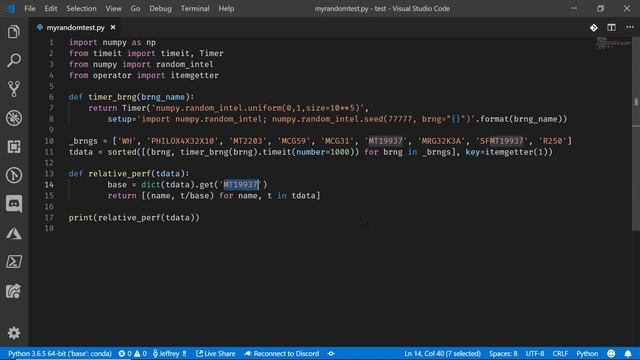 Python Random Number Generation Performance with the Intel Python Distribution смотреть онлайн