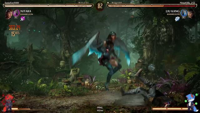 SonicFox - Khameleon Mirror Vs NinjaKilla 【Mortal Kombat 1】 смотреть онлайн