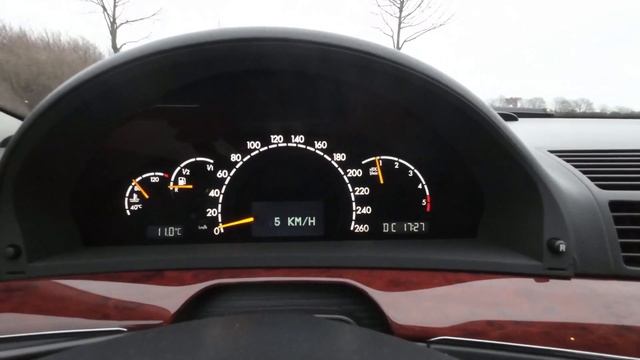 0-100 Km/h + | Mercedes S320 CDI W220 Acceleration | Vollgas Beschleunigen | BATU 53