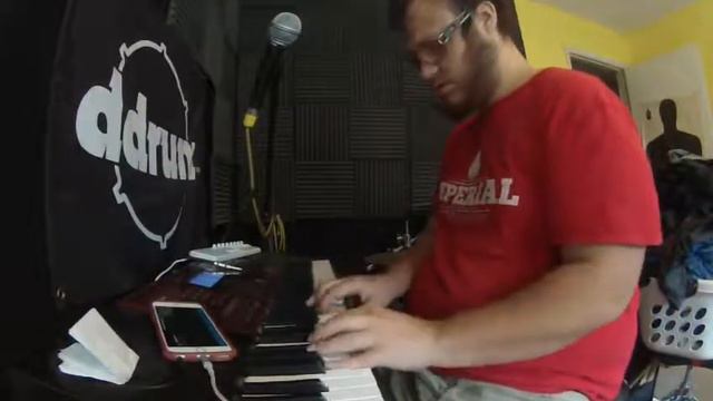 Messing around on my Casio CTK 6250 смотреть онлайн